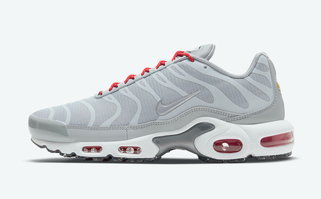 Air Max Plus Light Smoke Grey Red DD7112-001