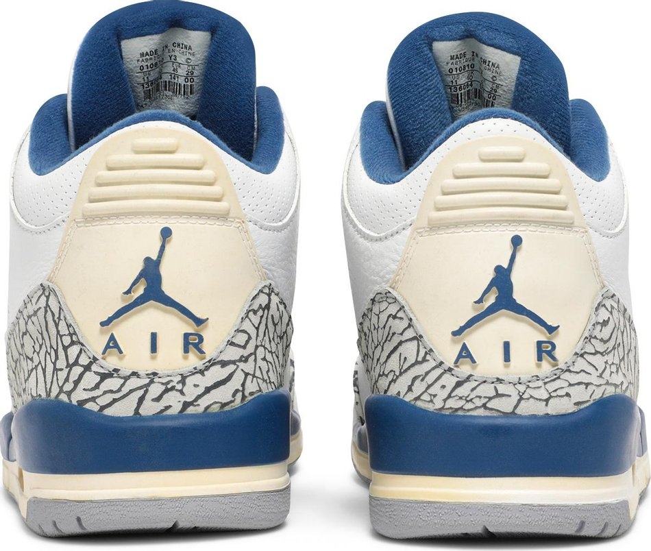 Air Jordan 3 Retro True Blue 2001 136064-141