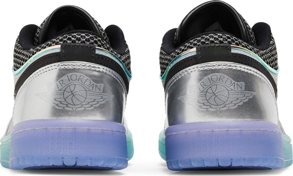Wmns Air Jordan 1 Low SE Metallic Silver Gradient DJ5199-109