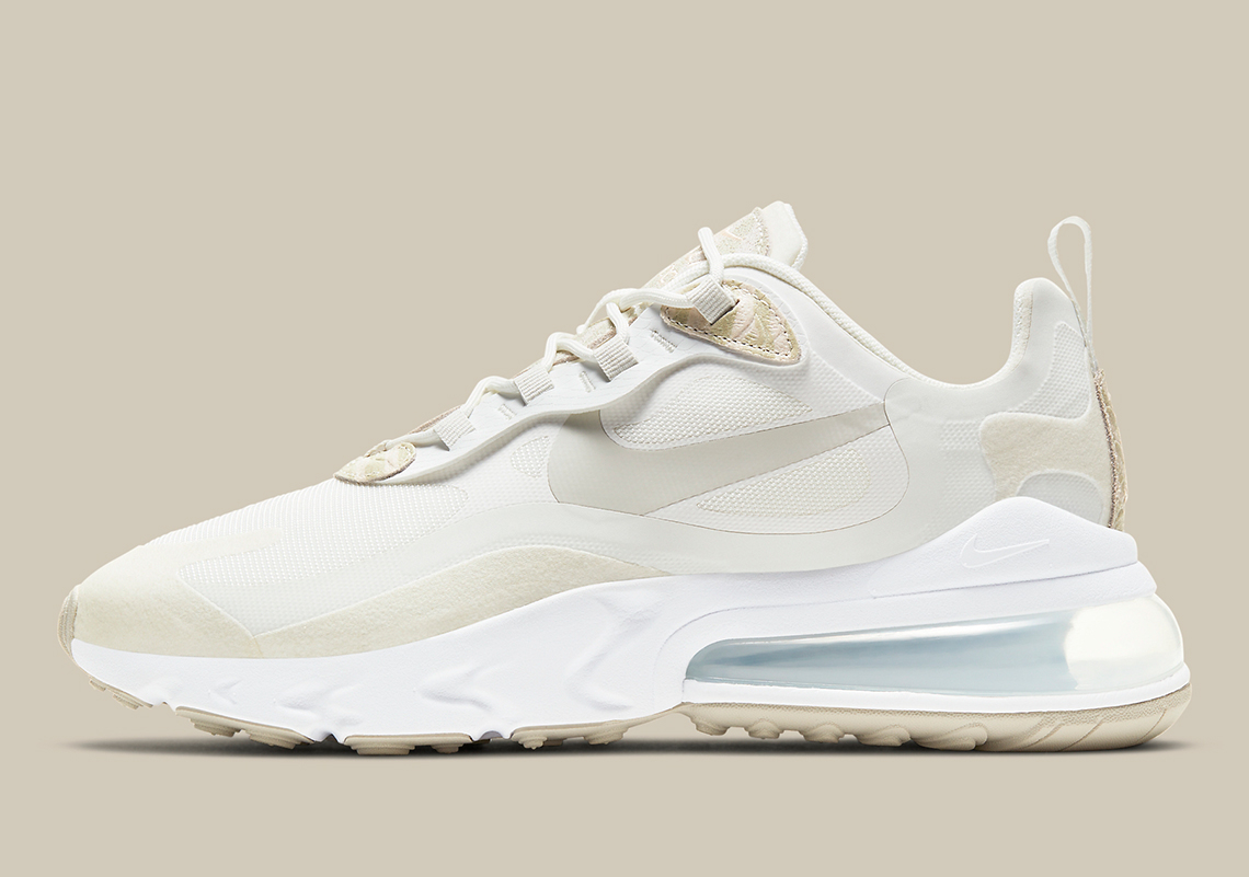 Wmns Air Max 270 React SE Light Bone CV8815-100