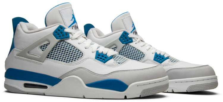 Air Jordan 4 Retro Military Blue 2012 308497-105 Replicas