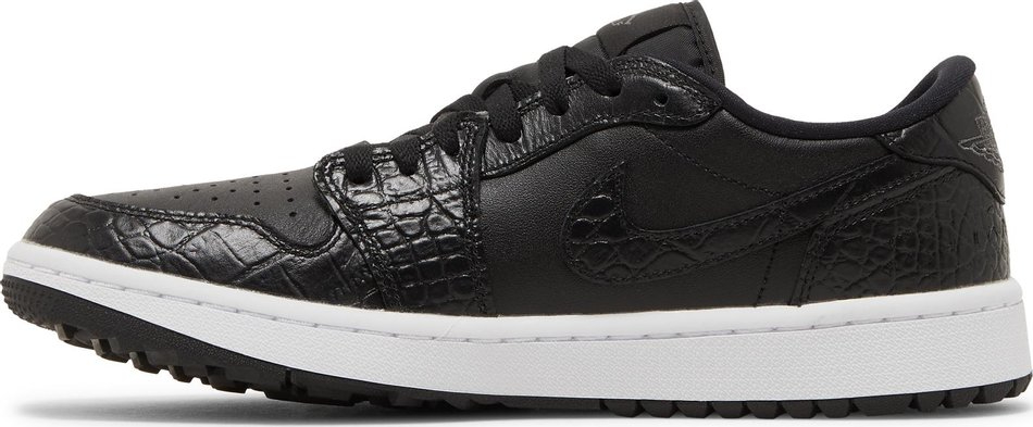 Jordan Reps 1 Low Golf Black Crocodile DD9315-003