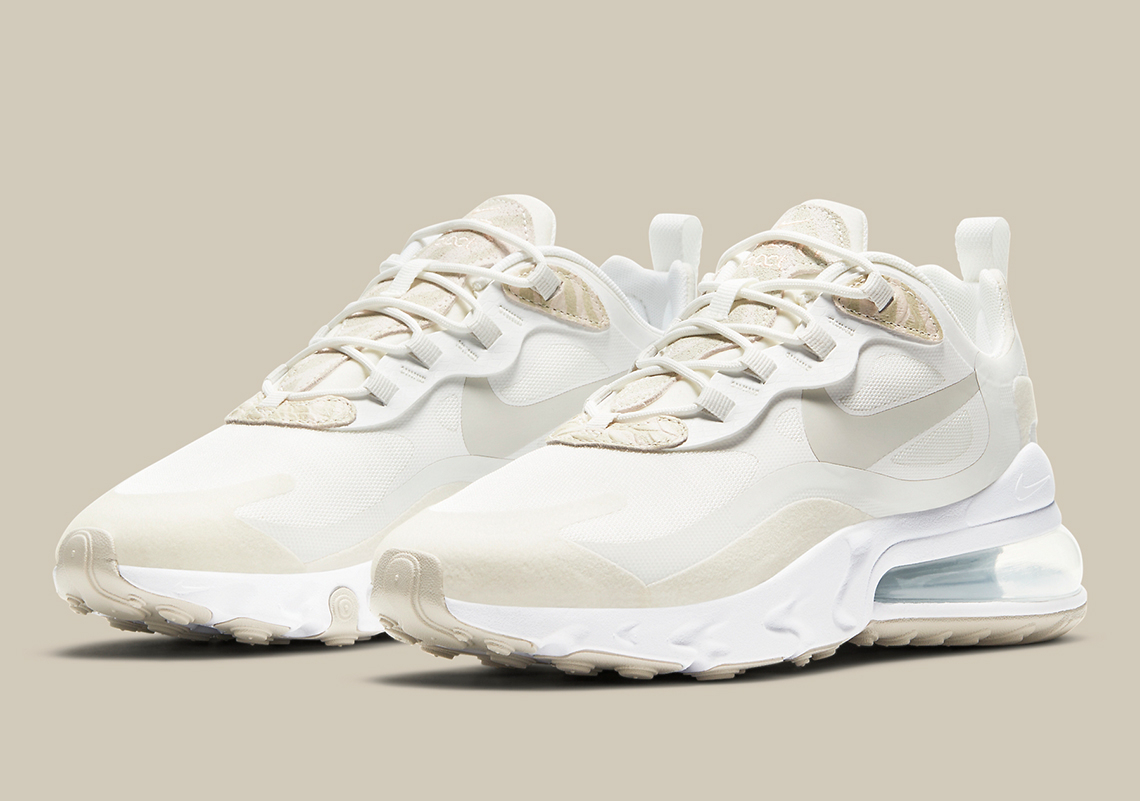 Wmns Air Max 270 React SE Light Bone CV8815-100