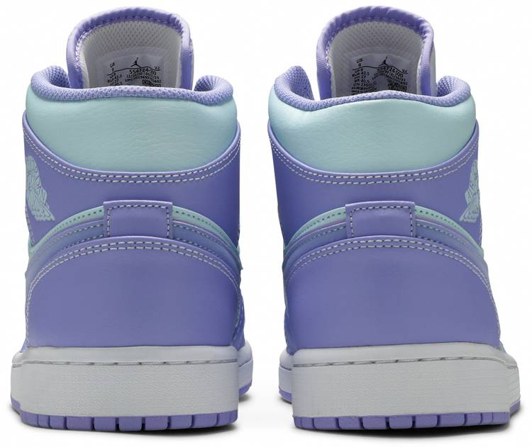 Air Jordan 1 Mid Purple Pulse 554724-500
