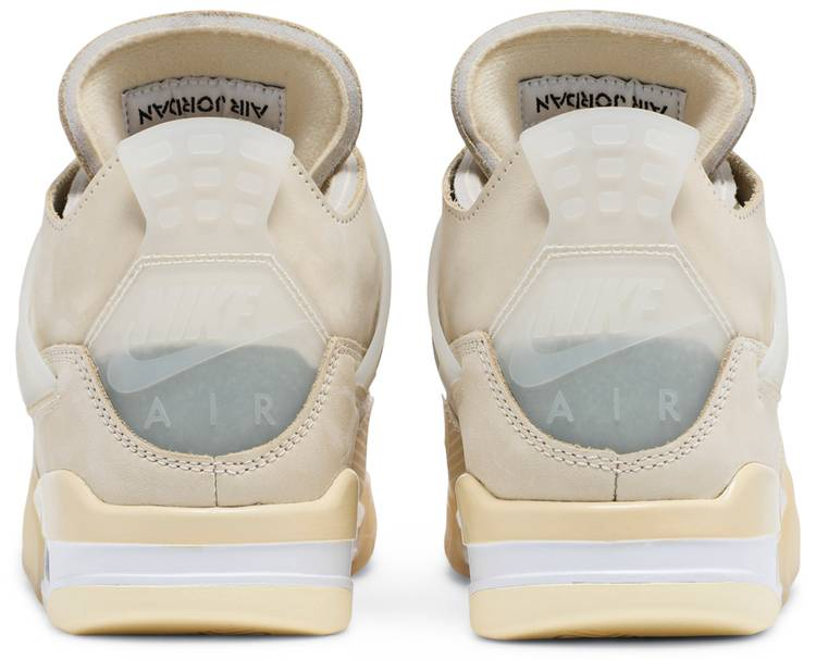 Off-White x Wmns Air Jordan 4 SP Sail CV9388-100 Reps