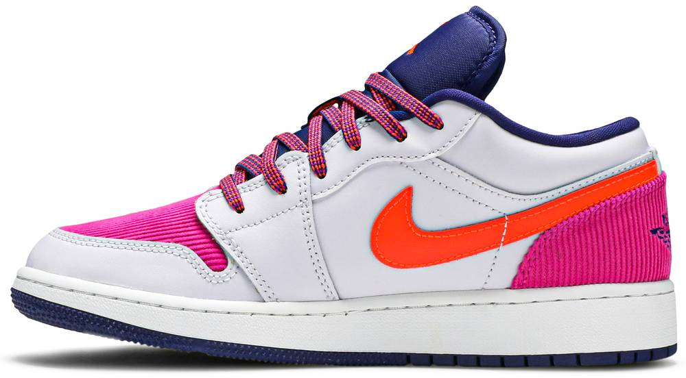 Air Jordan 1 Low GS Fire Pink Hyper Crimson 554723-502