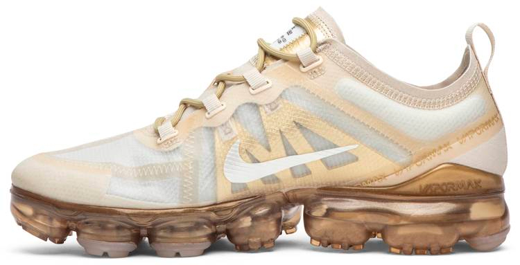 Wmns Air VaporMax 2019 White Gold AR6632-101