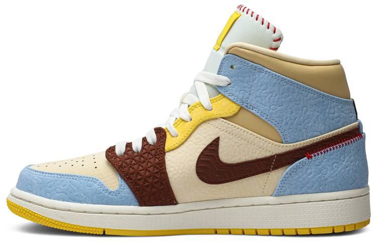 Ma1s0n Chateau Rouge x Air Jordan 1 Mid SE Fearless CU2803-200