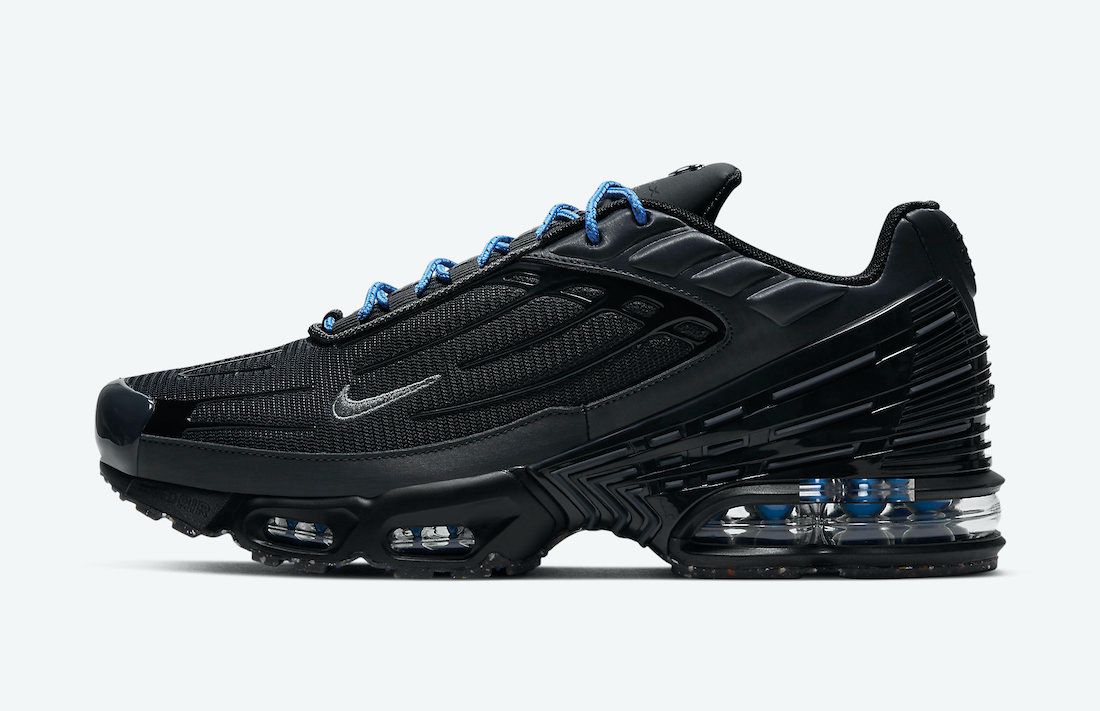 Air Max Plus 3 Black Light Photo Blue DH3984-001