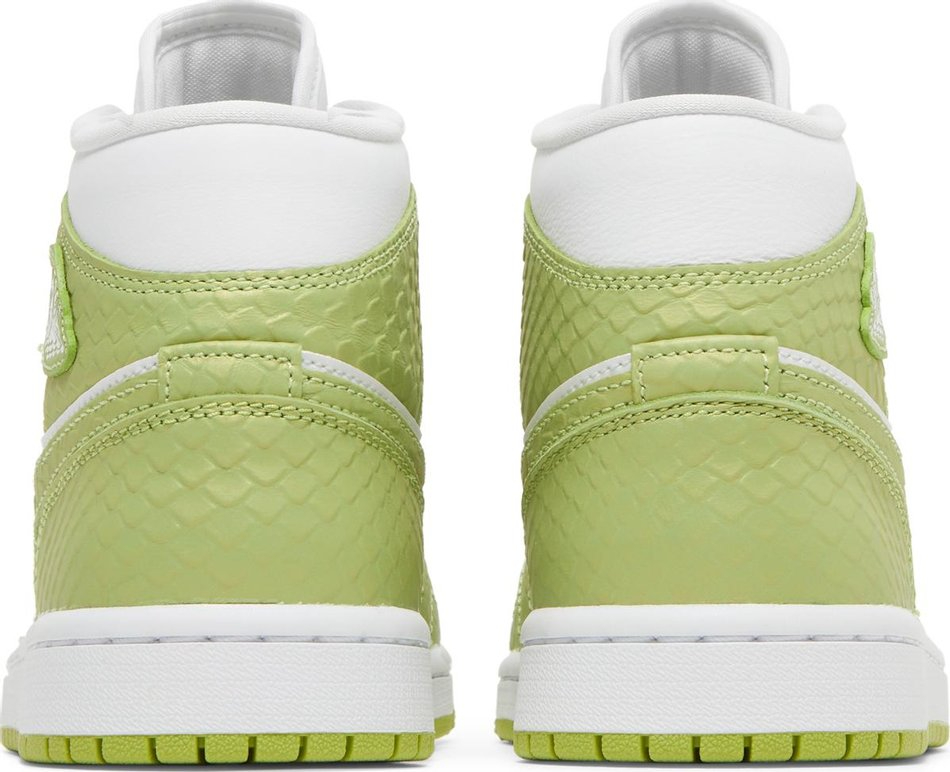 Wmns Air Jordan 1 Mid SE Green Python DV2959-113