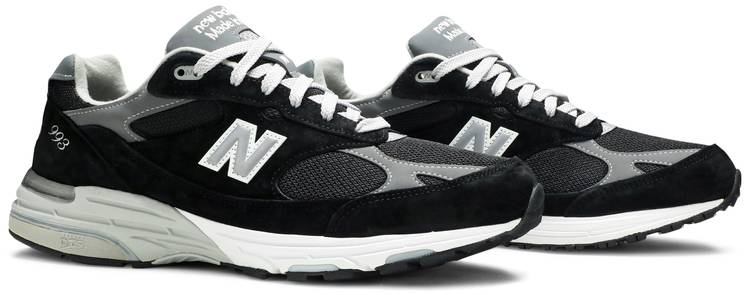 993 Made In USA Black White MR993BK