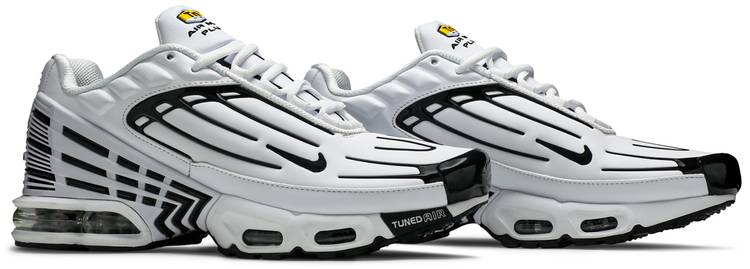 Air Max Plus 3 Leather White Black CK6716-100
