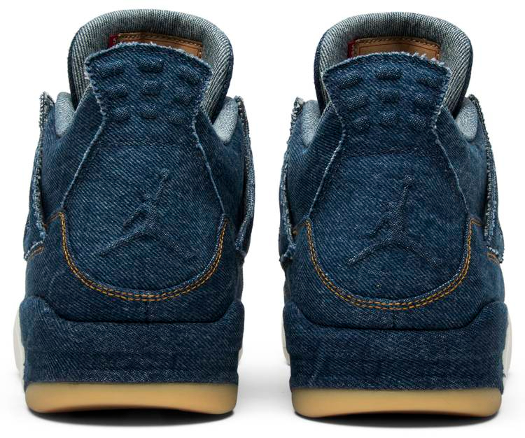 Levi s x Air Jordan 4 Retro Denim AO2571-401 Replicas