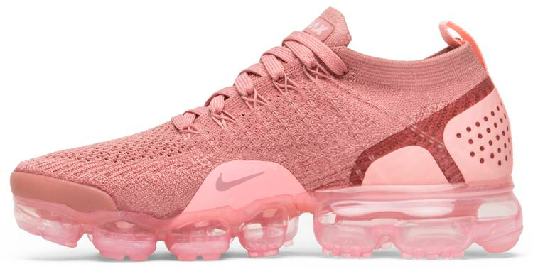 Wmns Air VaporMax Flyknit 2 Rust Pink 942843-600