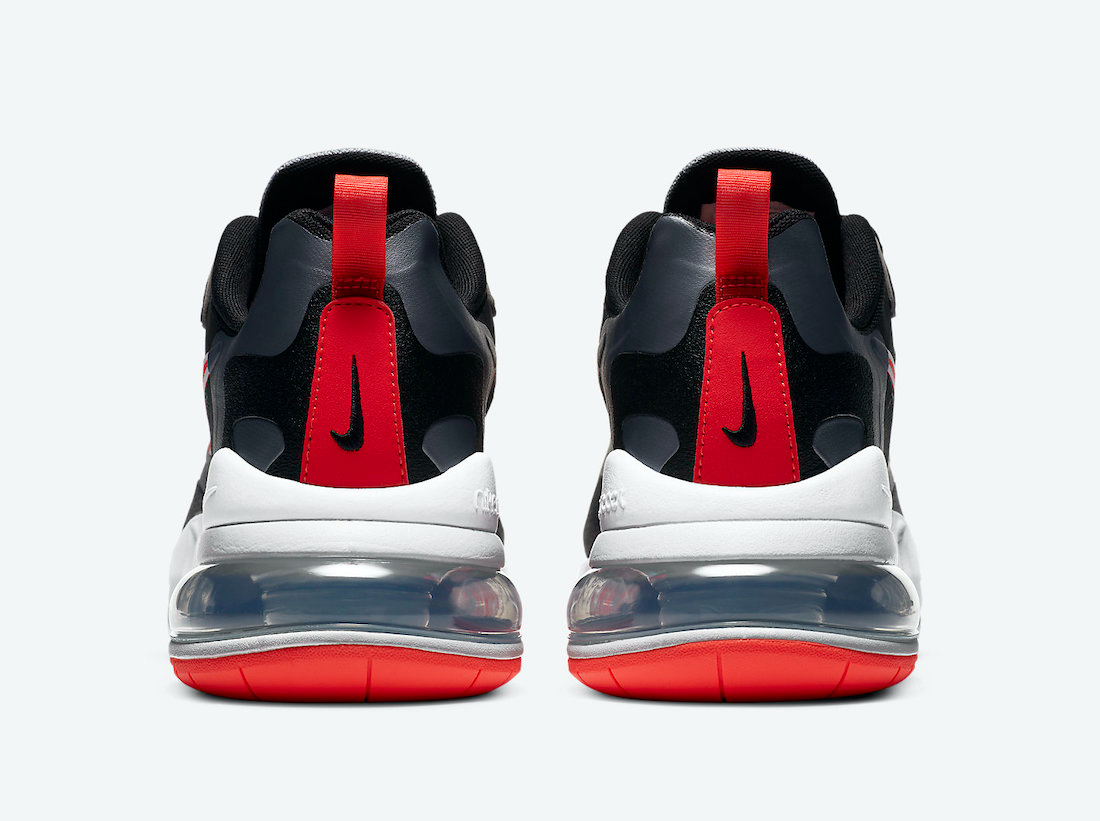 Air Max 270 React Black Bright Crimson CT1646-001