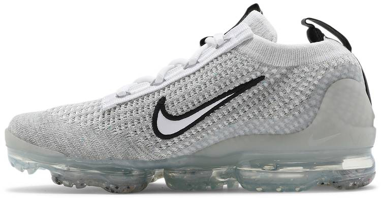 Air VaporMax 2021 Flyknit GS White Metallic Silver DB1550-100