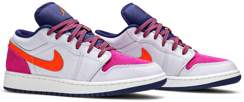 Air Jordan 1 Low GS Fire Pink Hyper Crimson 554723-502