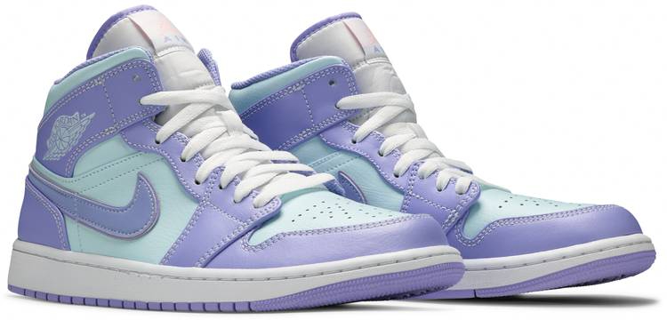 Air Jordan 1 Mid Purple Pulse 554724-500