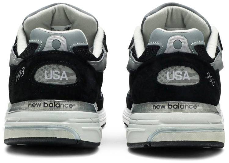 993 Made In USA Black White MR993BK