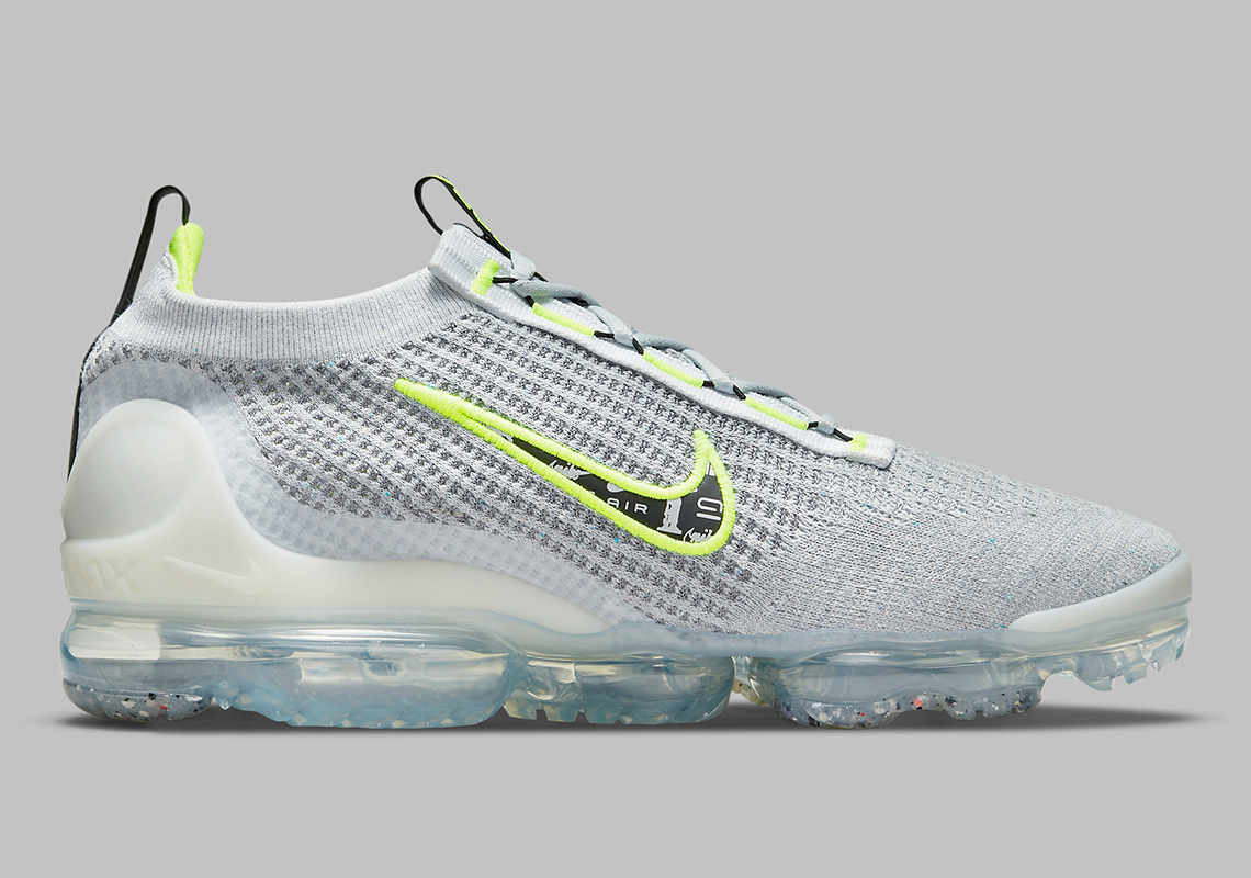 Air Vapormax 2021 Flyknit Logo Pack-Wolf Grey Volt DB1550-005