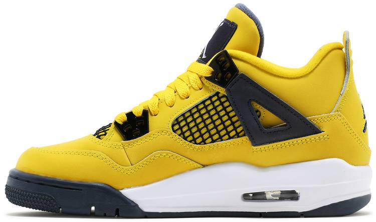 Air Jordan 4 Retro GS Lightning 2021 408452-700 Replicas