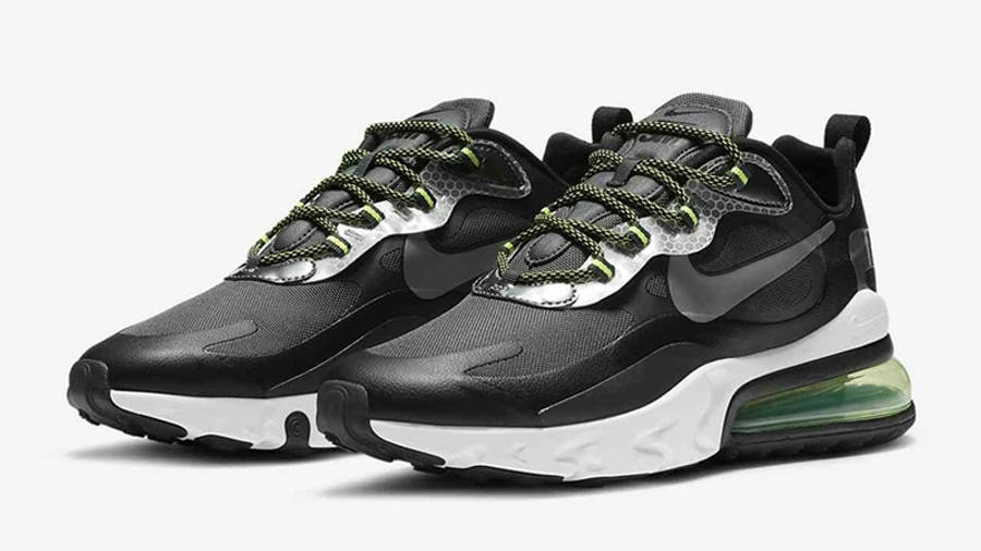 3M x Air Max 270 React SE Black Reflective Silver CT1647-001