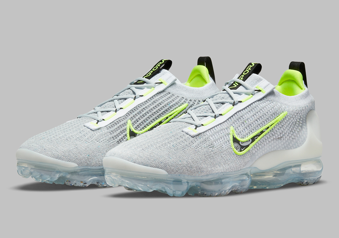 Air Vapormax 2021 Flyknit Logo Pack-Wolf Grey Volt DB1550-005