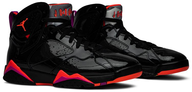 Wmns Air Jordan 7 Retro Black Gloss 313358-006
