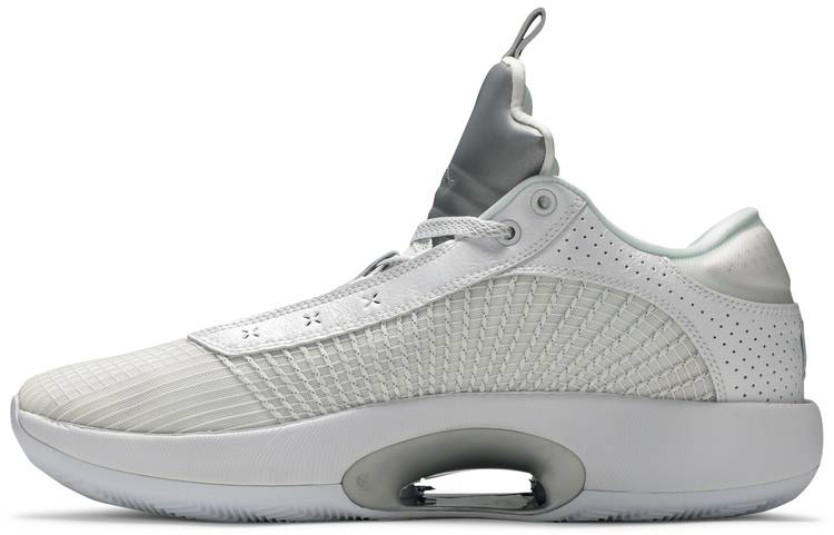 Air Jordan 35 Low PF White Metallic Silver CW2459-100