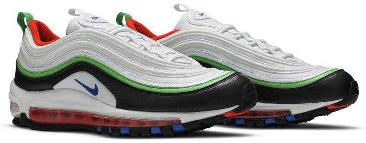 Air Max 97 GS White Royal Green Nebula 921522-105
