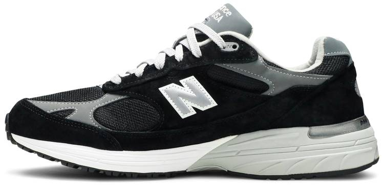 993 Made In USA Black White MR993BK