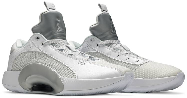 Air Jordan 35 Low PF White Metallic Silver CW2459-100