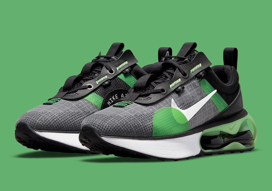 Air Max 2021 GS Black Green Strike DA3199-004