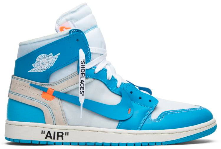 Off White Reps X Air Jordan 1 Retro High OG UNC AQ0818-148