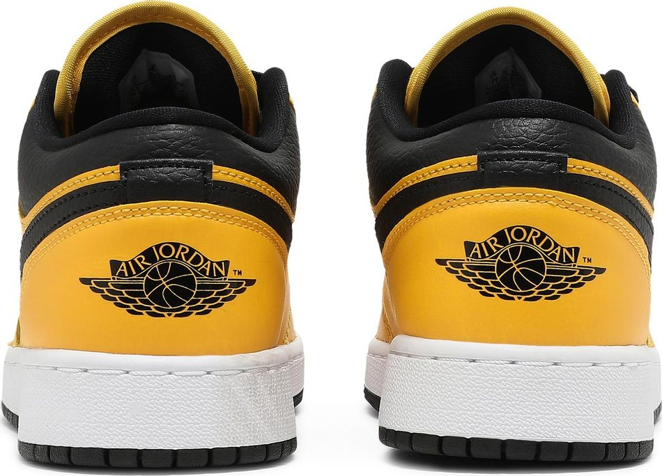 Air Jordan 1 Low GS University Gold Black 553560-700
