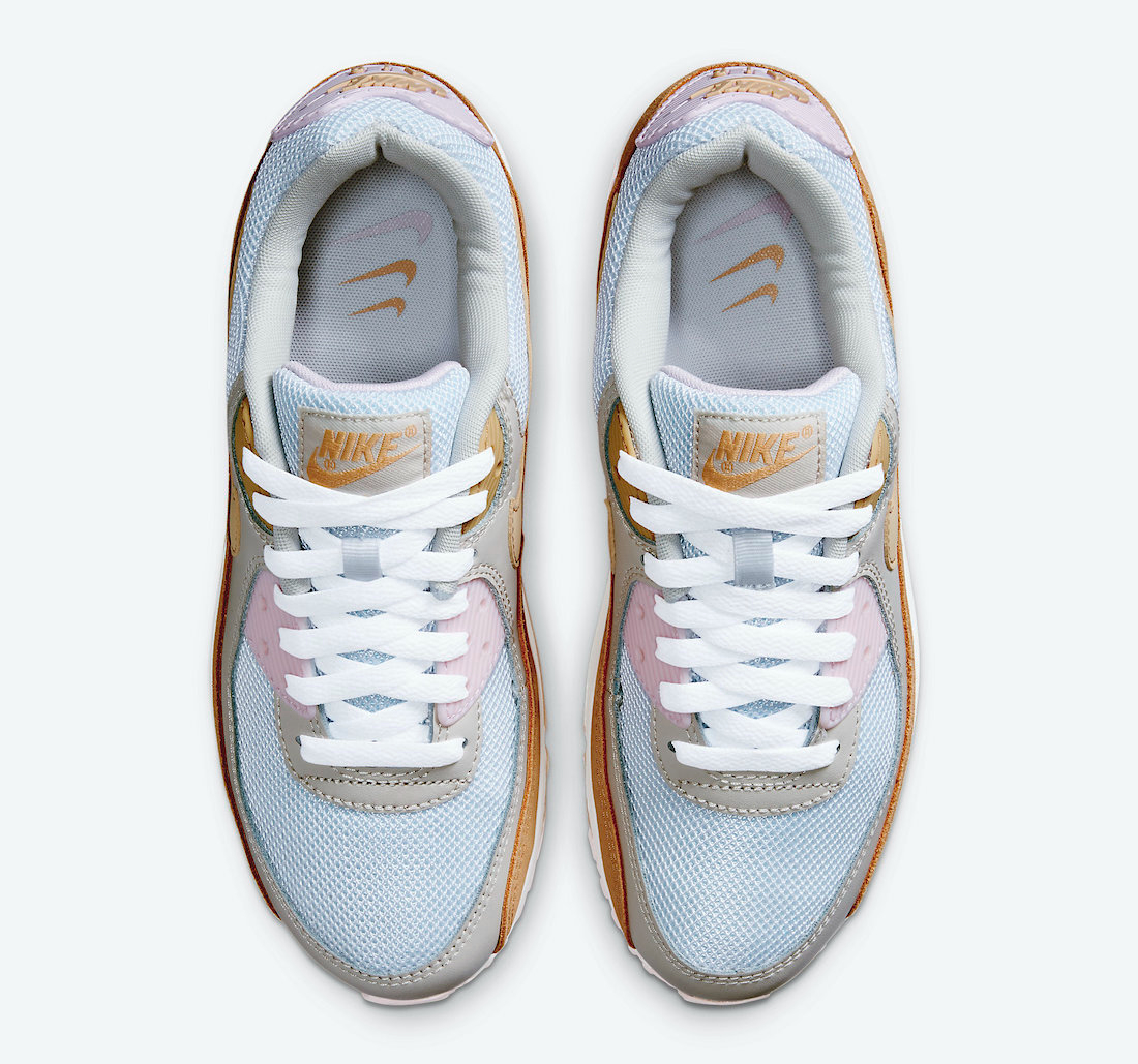Wmns Air Max 90 White Sesame DD6615-100