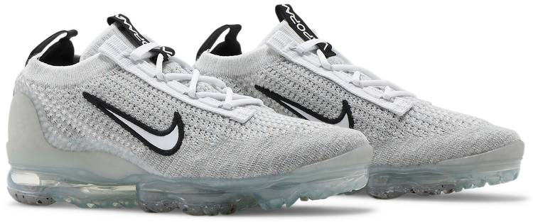Air VaporMax 2021 Flyknit GS White Metallic Silver DB1550-100