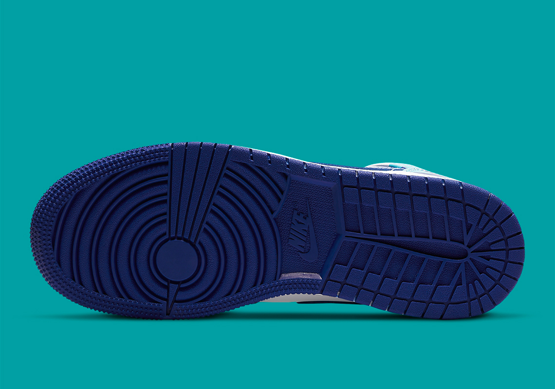 Air Jordan 1 Mid GS Geometric Pint 555112-105