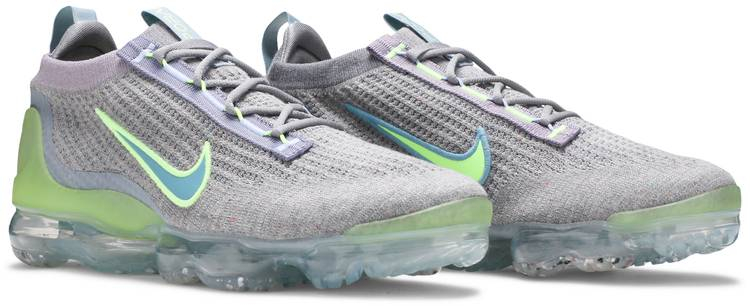 Air VaporMax 2021 Flyknit Grey Light Liquid Lime DH4084-003