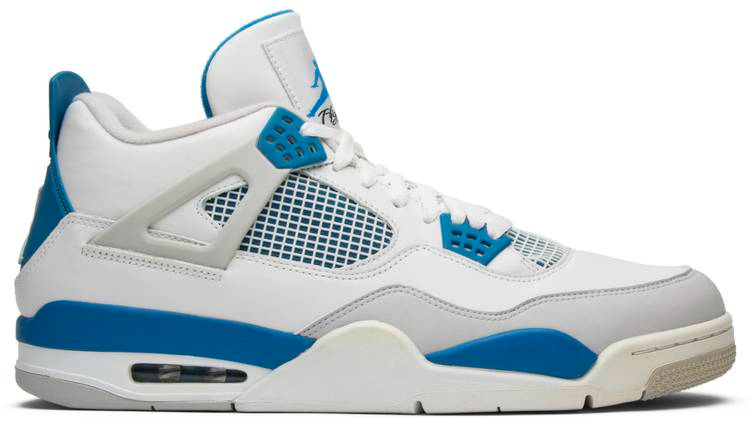 Air Jordan 4 Retro Military Blue 2012 308497-105 Replicas