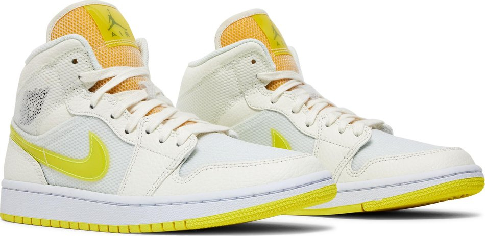 Wmns Air Jordan 1 Mid SE Voltage Yellow DB2822-107