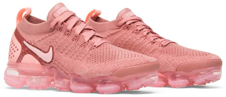 Wmns Air VaporMax Flyknit 2 Rust Pink 942843-600