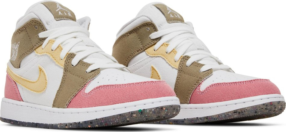 Air Jordan 1 Mid SE GS Pastel Grind DJ0338-100
