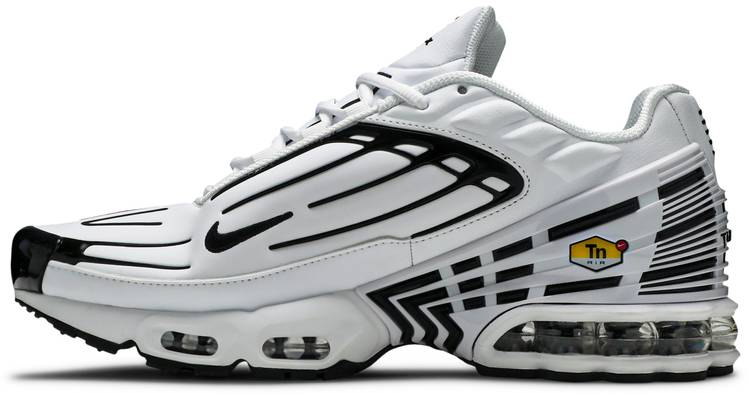 Air Max Plus 3 Leather White Black CK6716-100