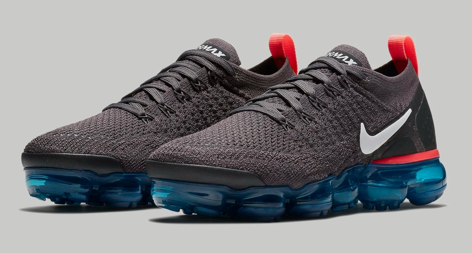 Wmns Air VaporMax 2 Flyknit Thunder Grey 942843-009