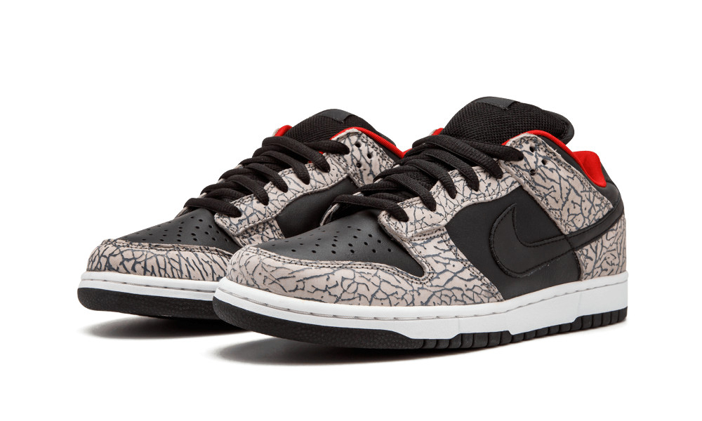 Svp*me x Dunk Low Pro SB Black Cement 304292-131
