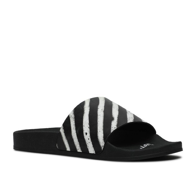 Off-white Sliders Black White