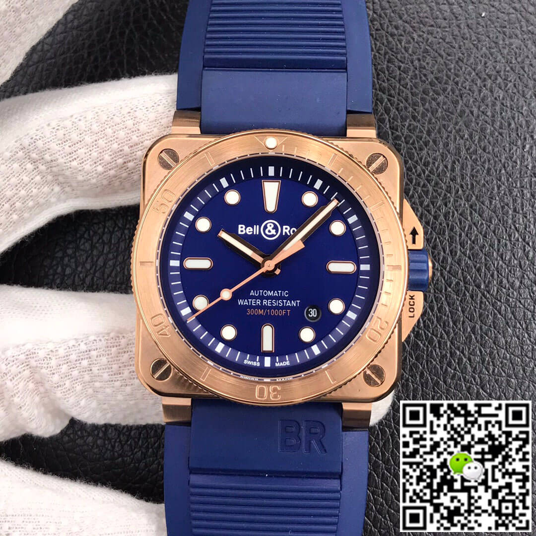 Replica Bell Ross BR 03-92 1:1 Best Edition Blue Dial