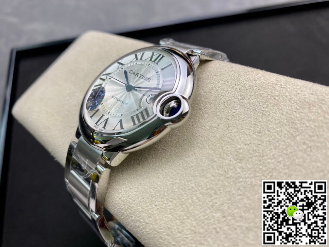 Replica Ballon Bleu De Ca*t1er W69012Z4 42MM 1:1 Best Edition AF Factory Silver White Dial