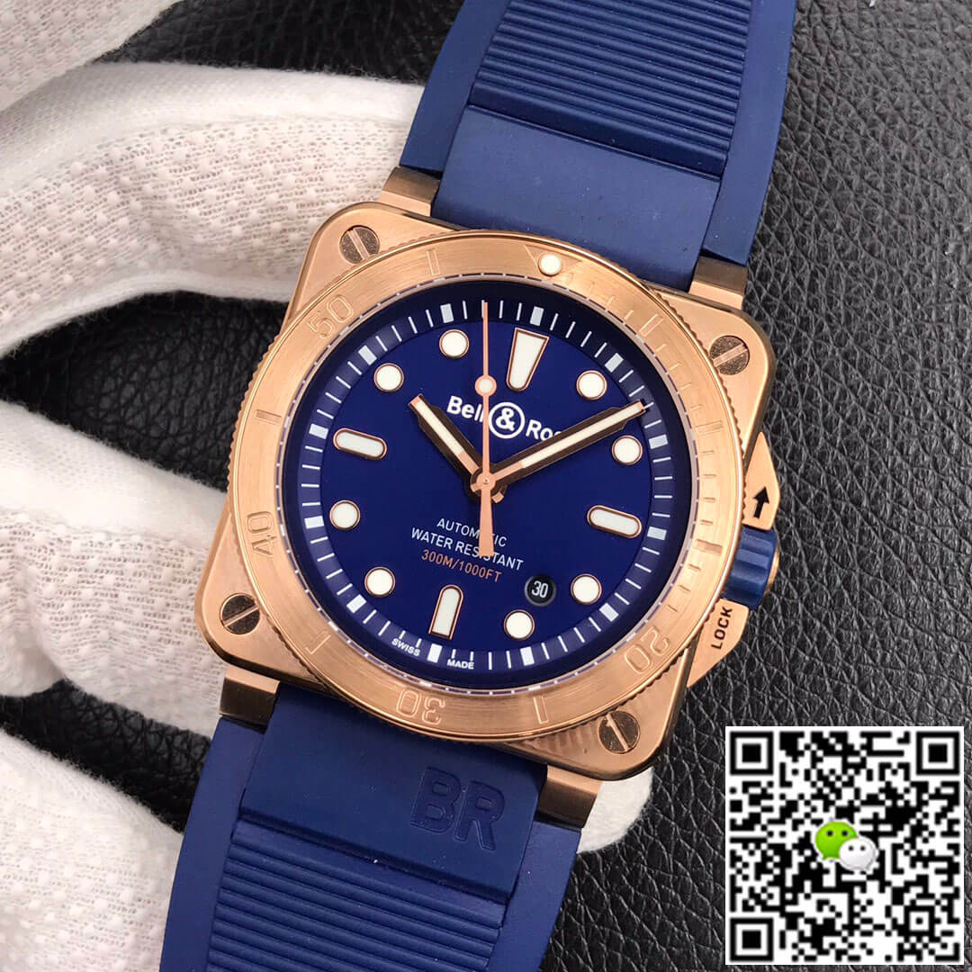 Replica Bell Ross BR 03-92 1:1 Best Edition Blue Dial